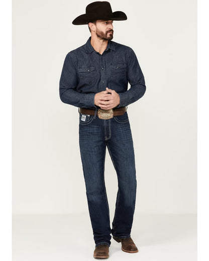Cinch MB92834039 - Men`s White Label