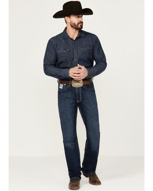 Cinch MB92834039 - Men`s White Label