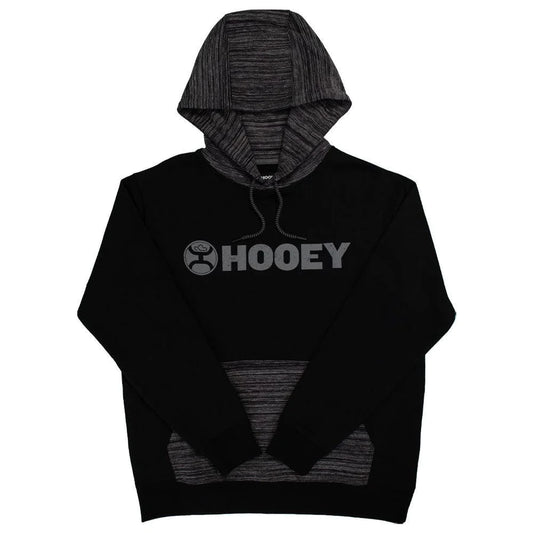 "LOCK-UP" BLACK HOOEY HOODY W/GREY LOGO