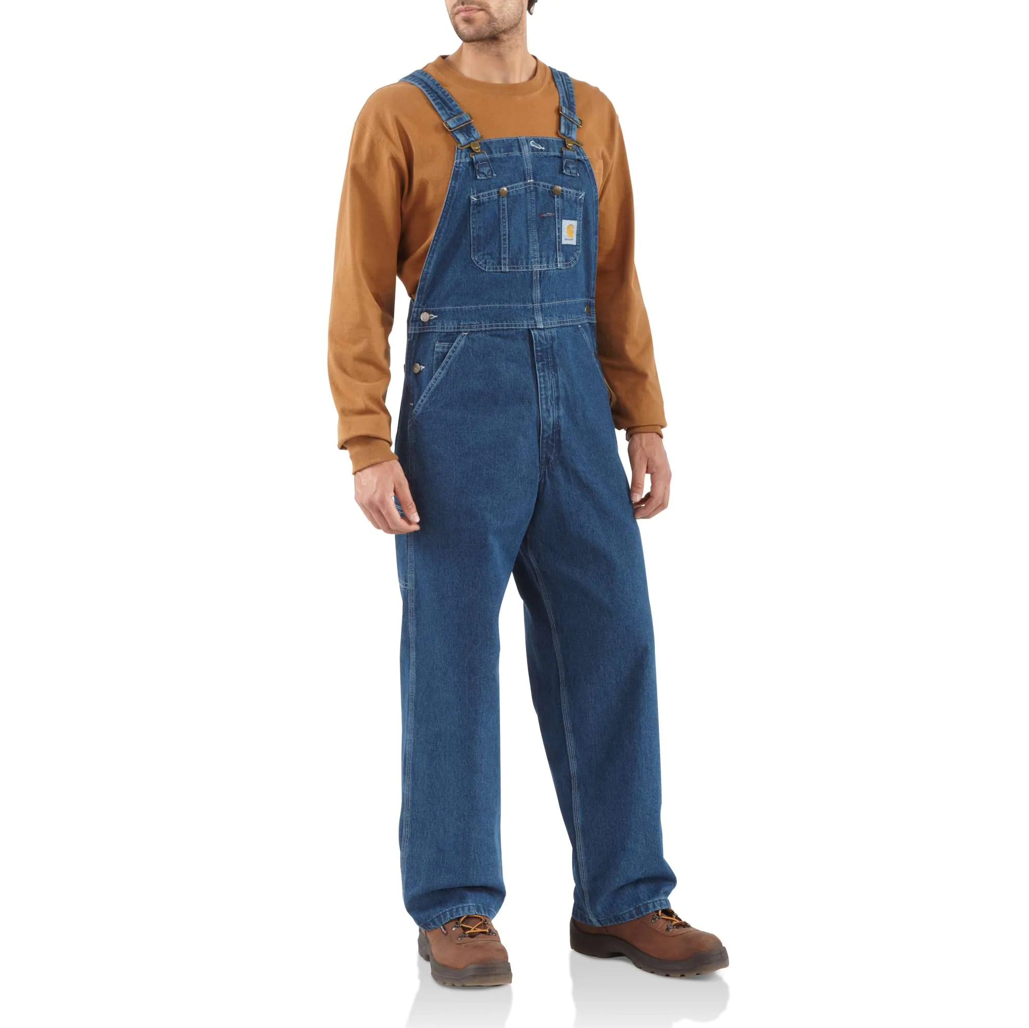 Carhartt men's unlined sales duck bib overalls