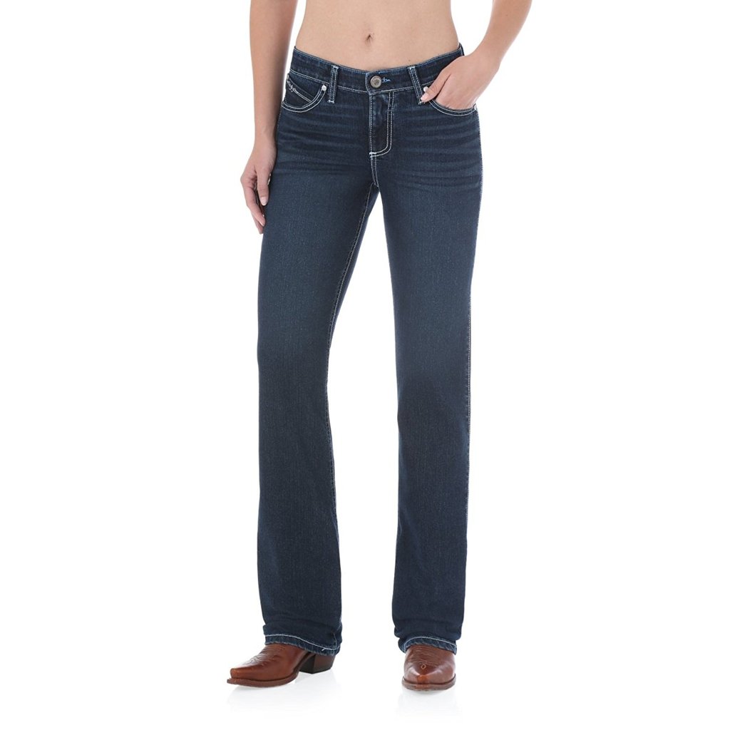 High Rise Bootcut w/Pinched Seam Detail Jeans - Abigail's