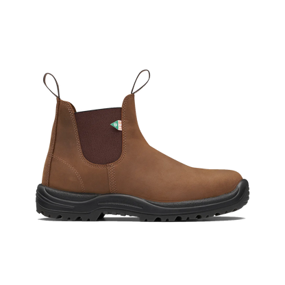 Blundstone #164 Crazy Horse Brown Work & Safety Boots