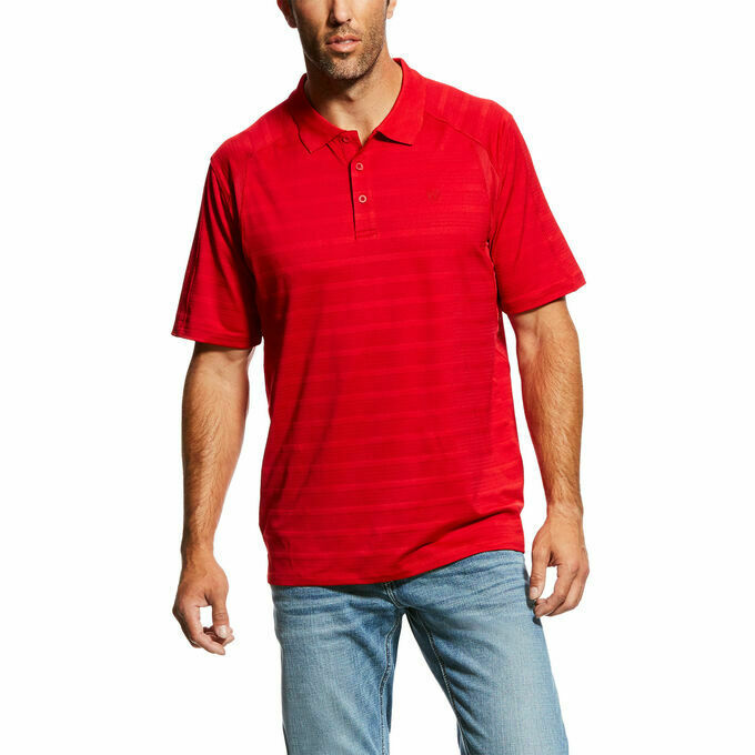 Ariat True Crimson AC Polo Shirt