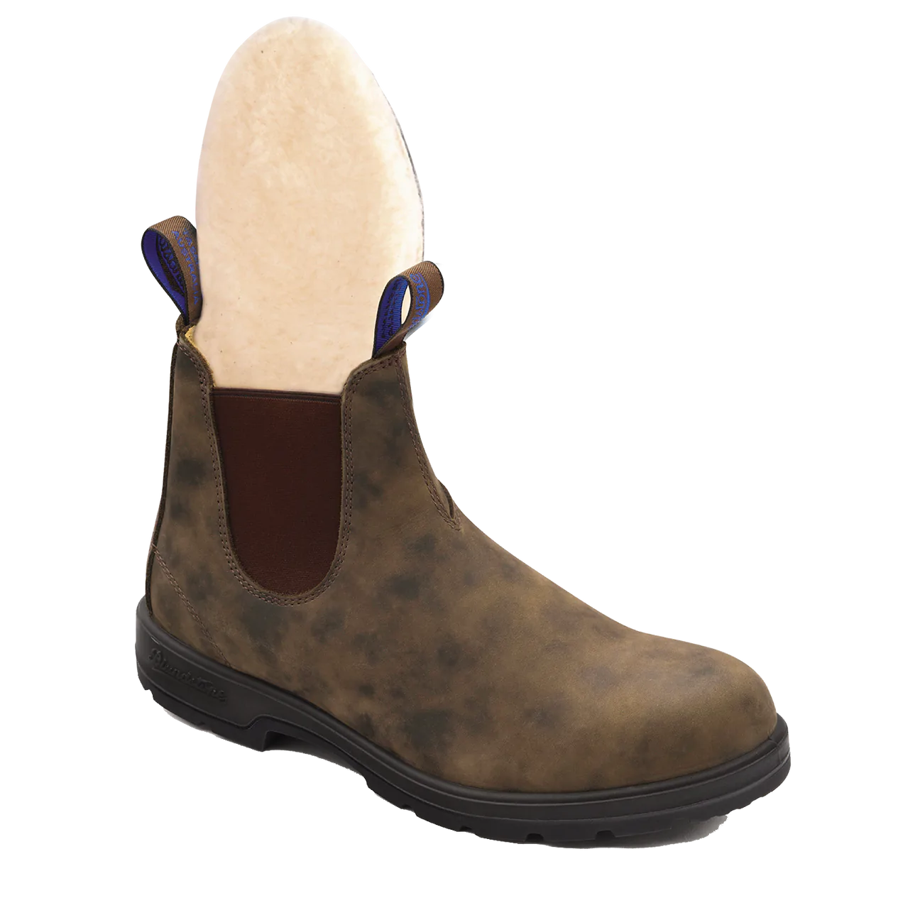 Blundstone #584 Winter Thermal Chelsea in Rustic Brown