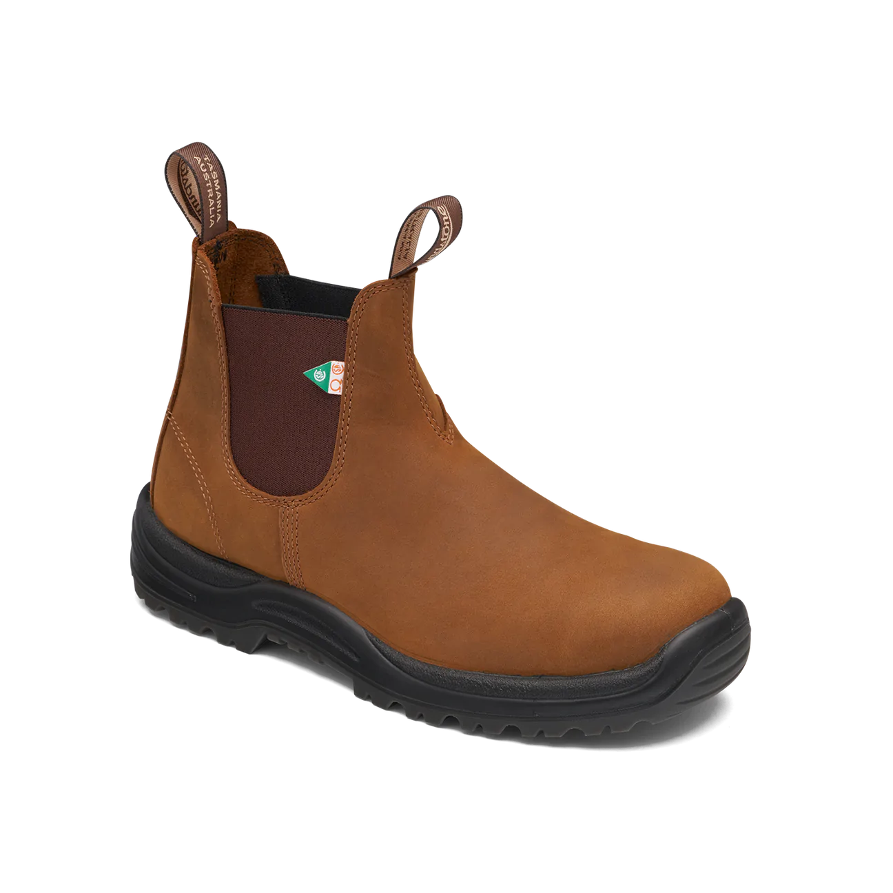 Blundstone 164 Crazy Horse Brown Work Safety Boots Toms Boot