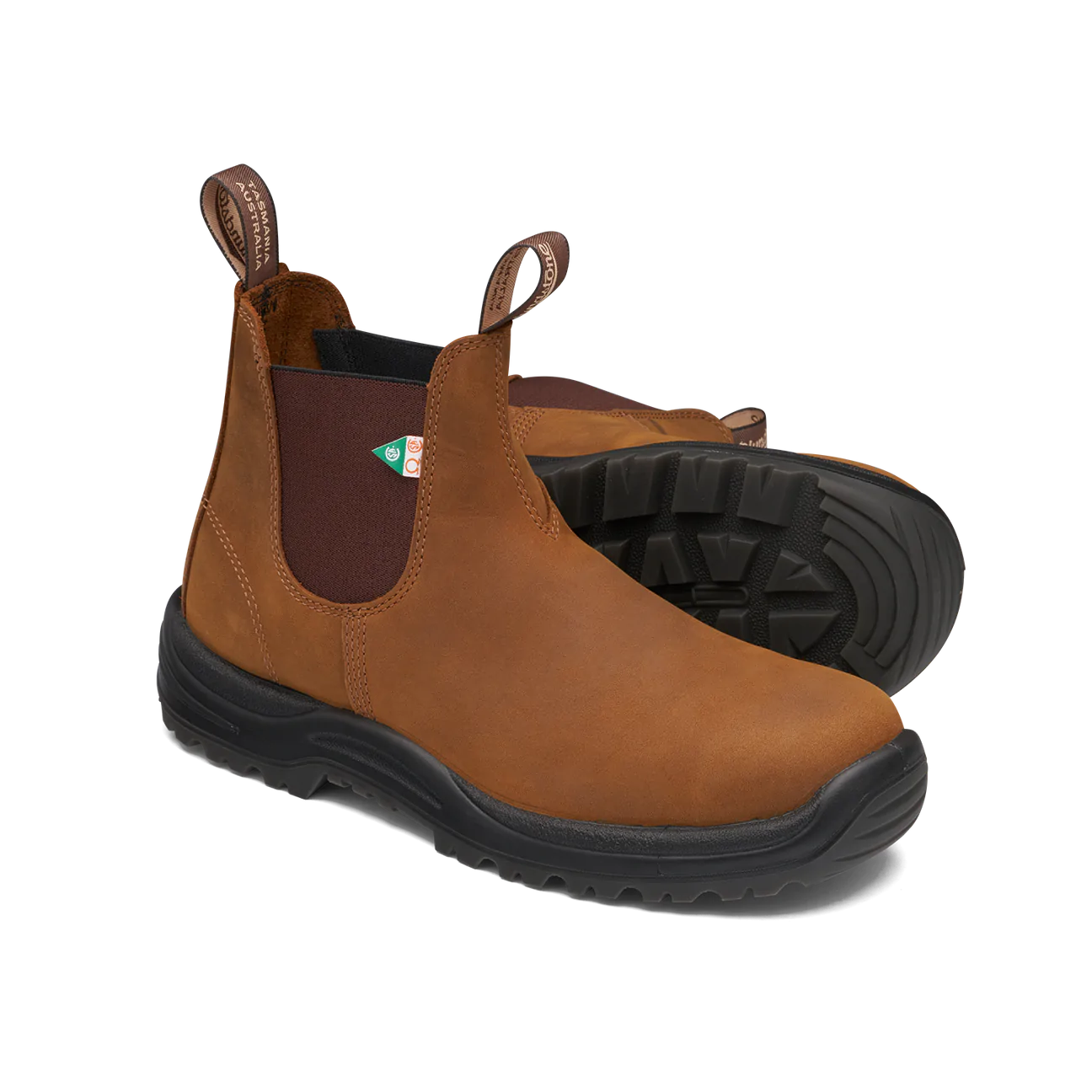 Blundstone #164 Crazy Horse Brown Work & Safety Boots