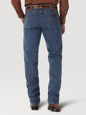 Wrangler PREMIUM PERFORMANCE ADVANCED COMFORT COWBOY CUT® REGULAR FIT JEAN IN MID STONE