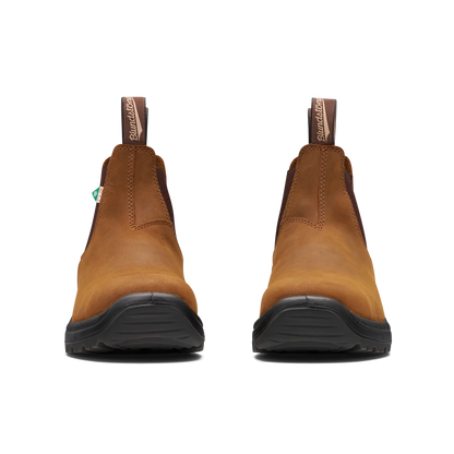 Blundstone #164 Crazy Horse Brown Work & Safety Boots