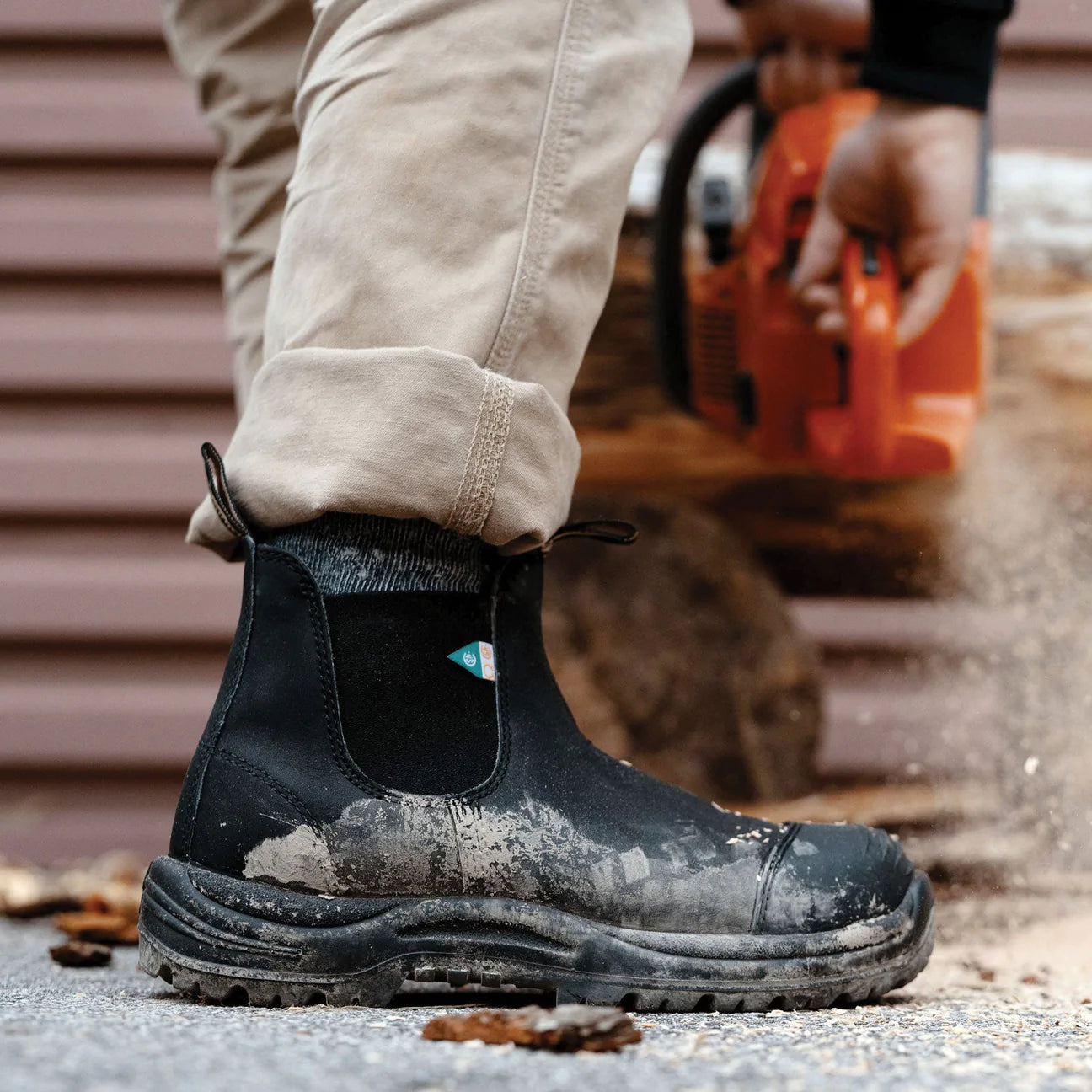 Blundstone #168 Black Work and Safety Boots