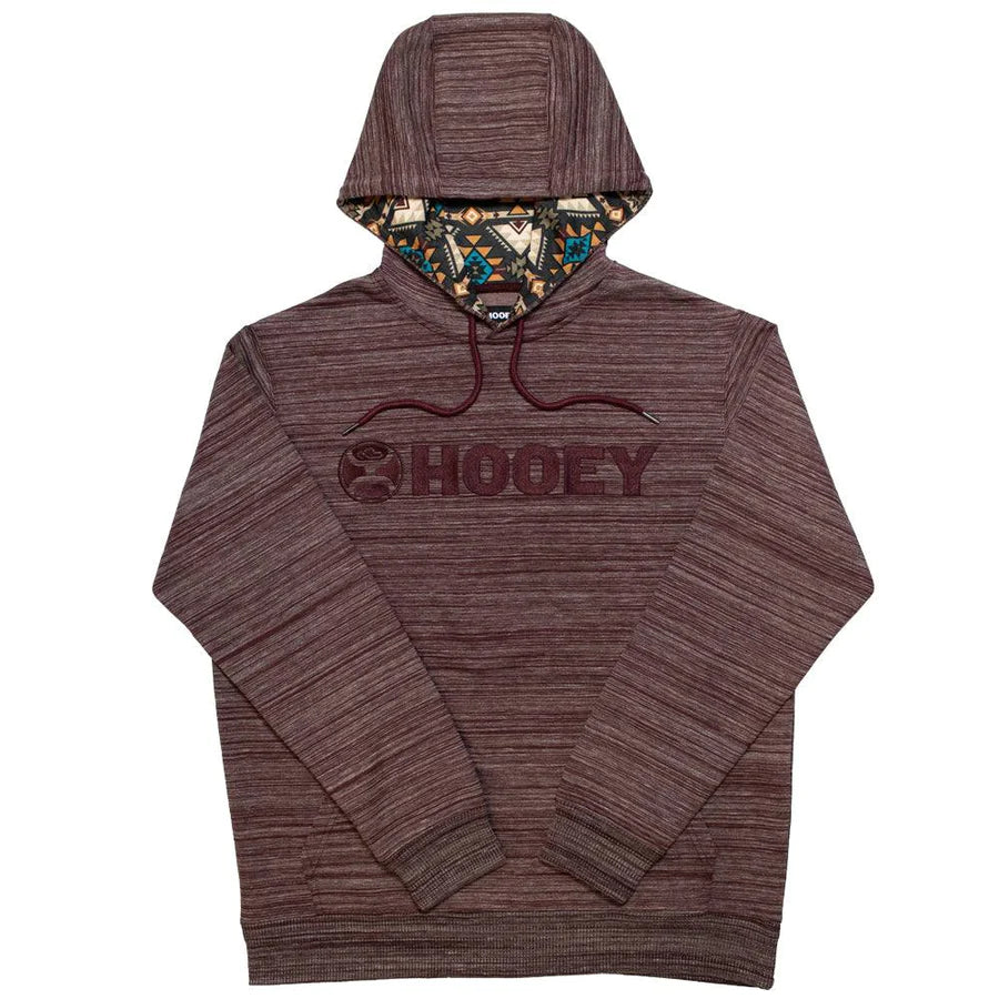 "LOCK-UP" BURGUNDY HOOEY HOODY