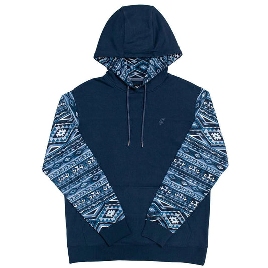 "SUMMIT" NAVY/AZTEC HOOEY HOODY