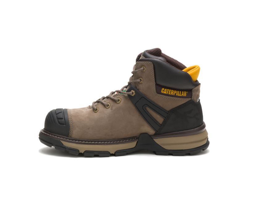 CAT Men's Excavator Superlite Waterproof Nano Toe CSA Work Boot