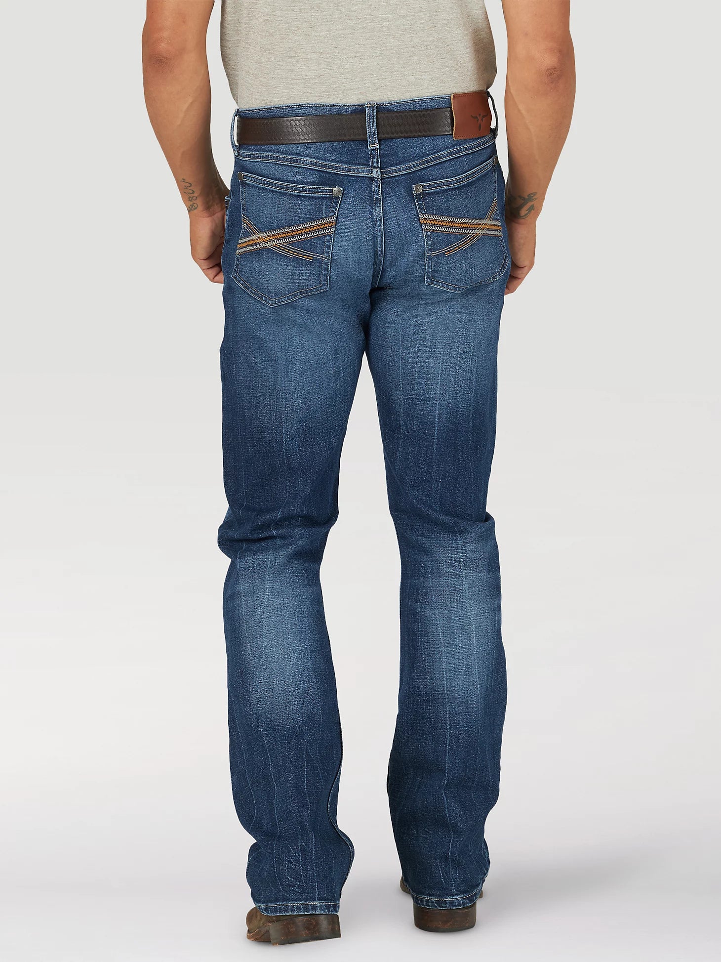 Mens bootcut hot sale jeans 38x34